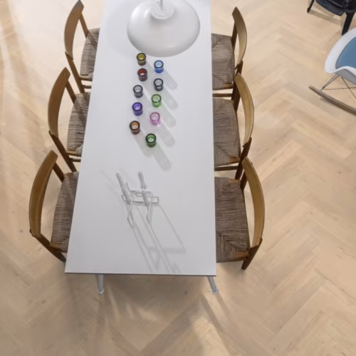 Инженерная доска Kahrs Дуб CD Creme White 111PCDEKFVKE600 Lively венгерская елка 600×120×11