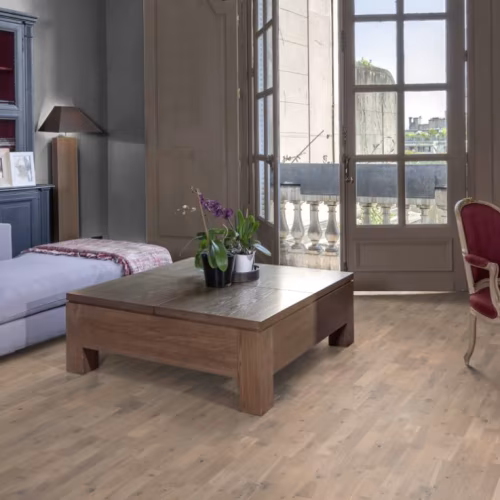 Паркетная доска Kahrs Песочная Дуб Амальфи Amalfi 153N66EKW2KW240 Lively 2423×200×15