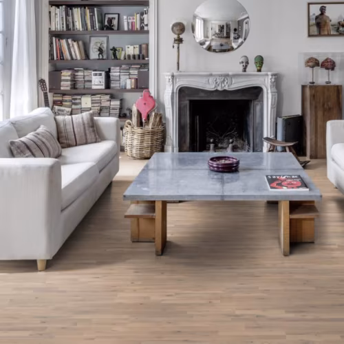 Паркетная доска Kahrs Песочная Дуб Амальфи Amalfi 153N66EKW2KW240 Lively 2423×200×15