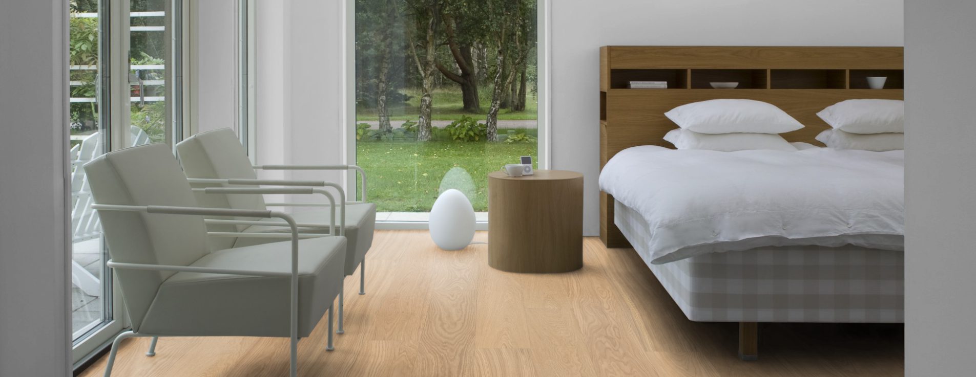 Паркетная доска Kahrs Life Authentic Дуб Ginger LTCLRW4002-193 Calm 1980×193×10 фото в интерьере