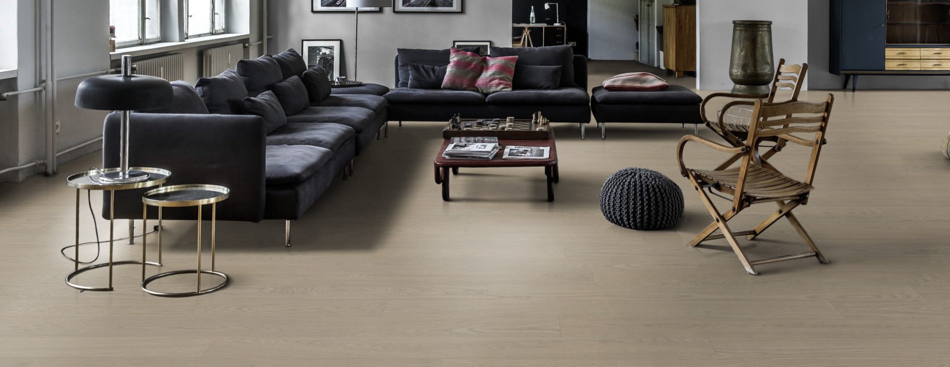 Паркетная доска Kahrs Life Authentic Дуб Cumin LTCLRW4004-193 Calm 1980×193×10 фото в интерьере