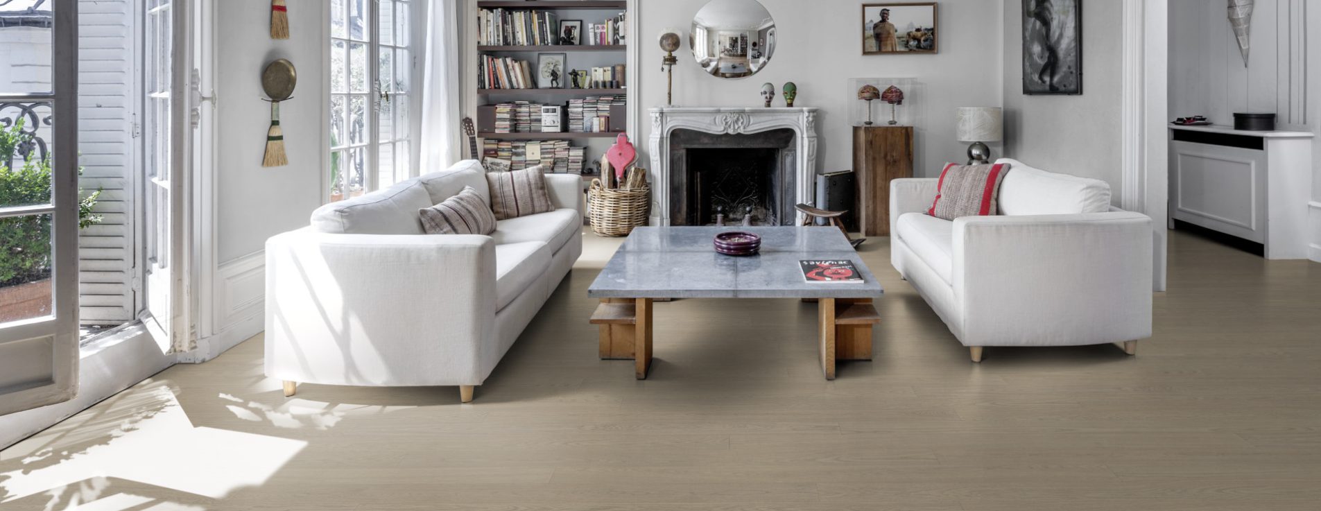 Паркетная доска Kahrs Life Authentic Дуб Cumin LTCLRW4004-193 Calm 1980×193×10 фото в интерьере