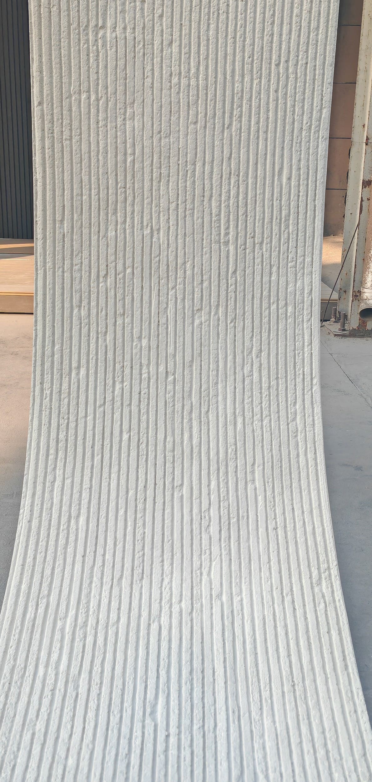 Гибкий камень под покраску Decaro Flex Stone Рейки Slats D1003 2800×580×2,5-6