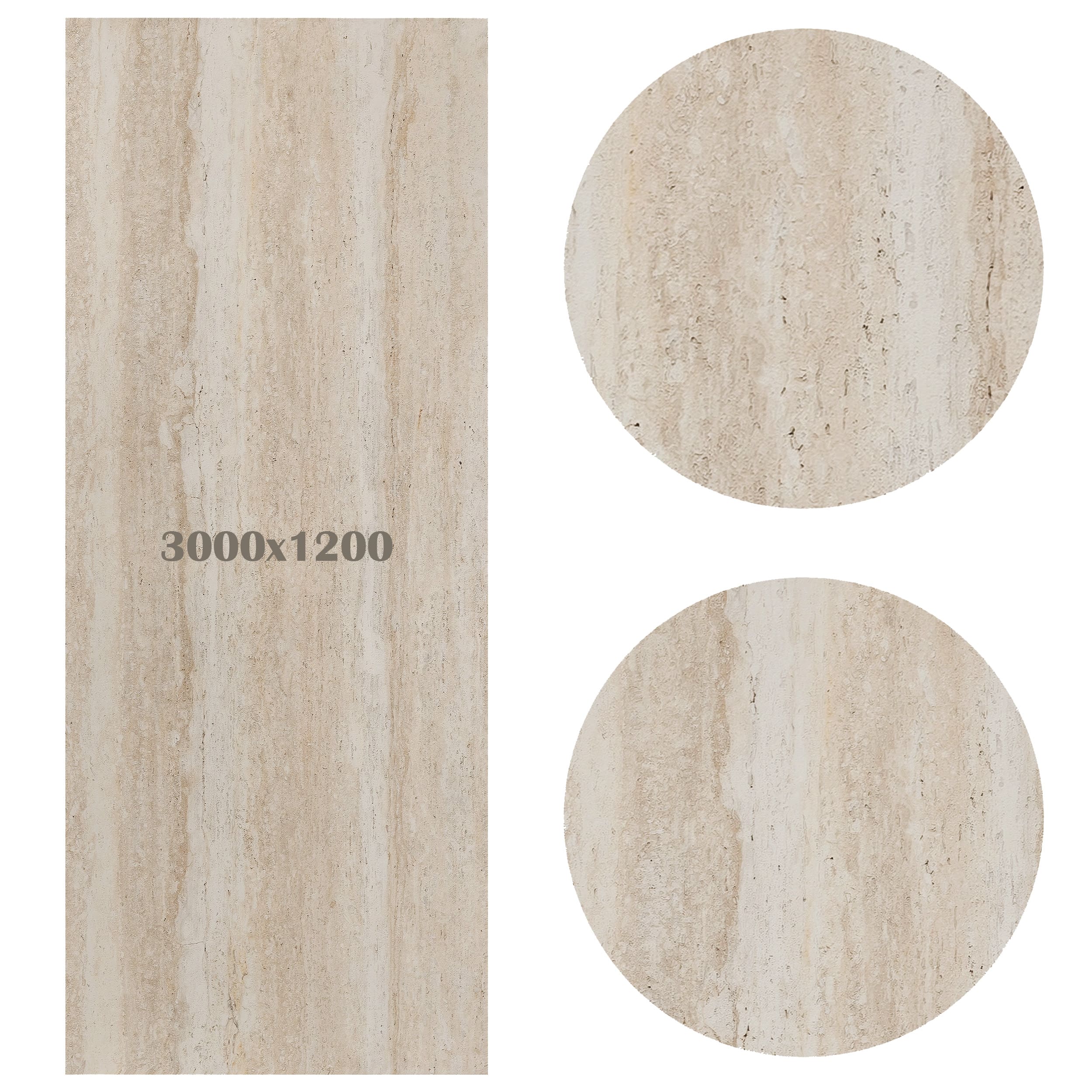 Гибкий камень Decaro Flex Stone Травертин Travertine Tivoli D1010 3000×1200×4