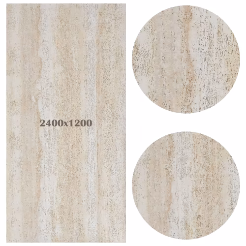 Гибкий камень Decaro Flex Stone Океанический травертин Ocean Travertine Tivoli D1012 2400×1200×4