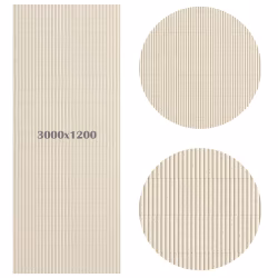 Гибкий камень Decaro Flex Stone Рифленый Чеппо Bricks Ceppo Ivory D1016 3000×1200×6-7