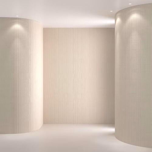Гибкий камень Decaro Flex Stone Рифленый Чеппо Bricks Ceppo Ivory D1016 3000×1200×6-7