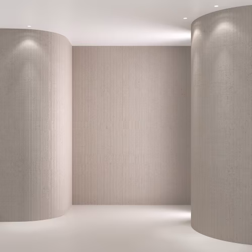 Гибкий камень Decaro Flex Stone Рифленый Чеппо Bricks Ceppo Cream D1018 3000×1200×6-7