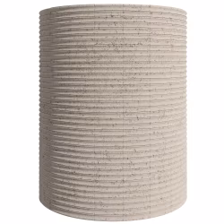 Гибкий камень Decaro Flex Stone Рифленый Чеппо Ripple Ceppo Cream D1019 3000×1200×6-7