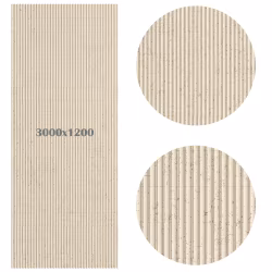 Гибкий камень Decaro Flex Stone Рифленый Чеппо Ripple Ceppo Ivory D1017 3000×1200×6-7