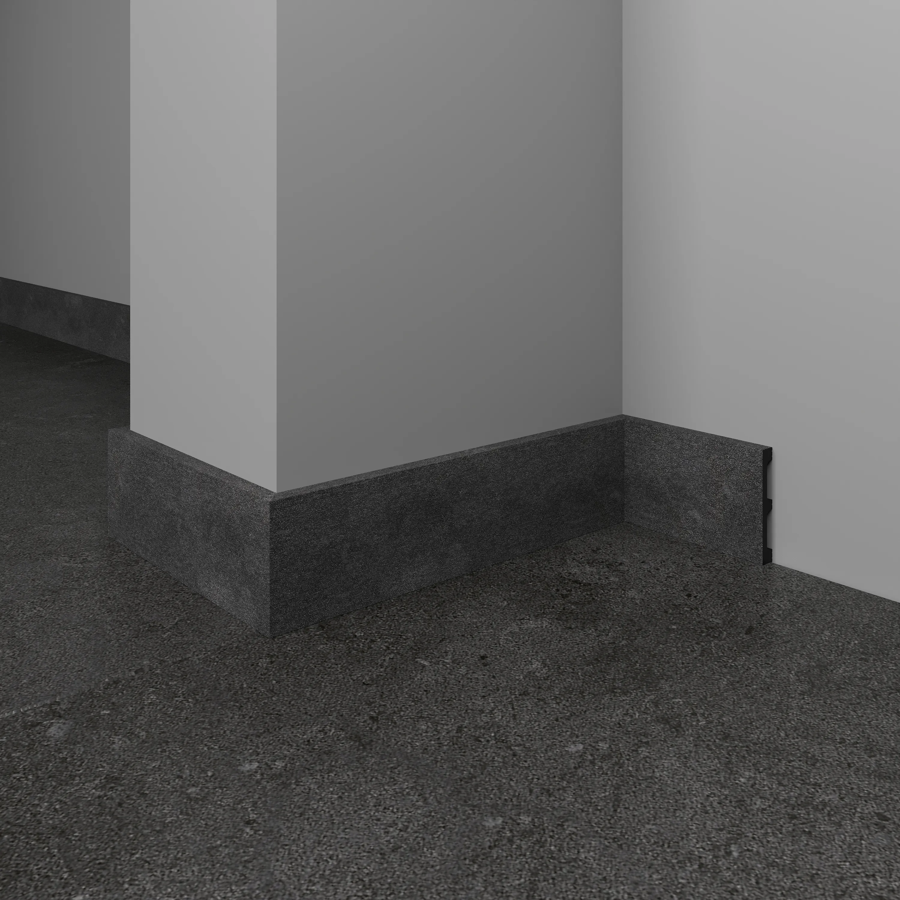 Плинтус Decor-Dizayn 708-94 2400×80×13 фото в интерьере