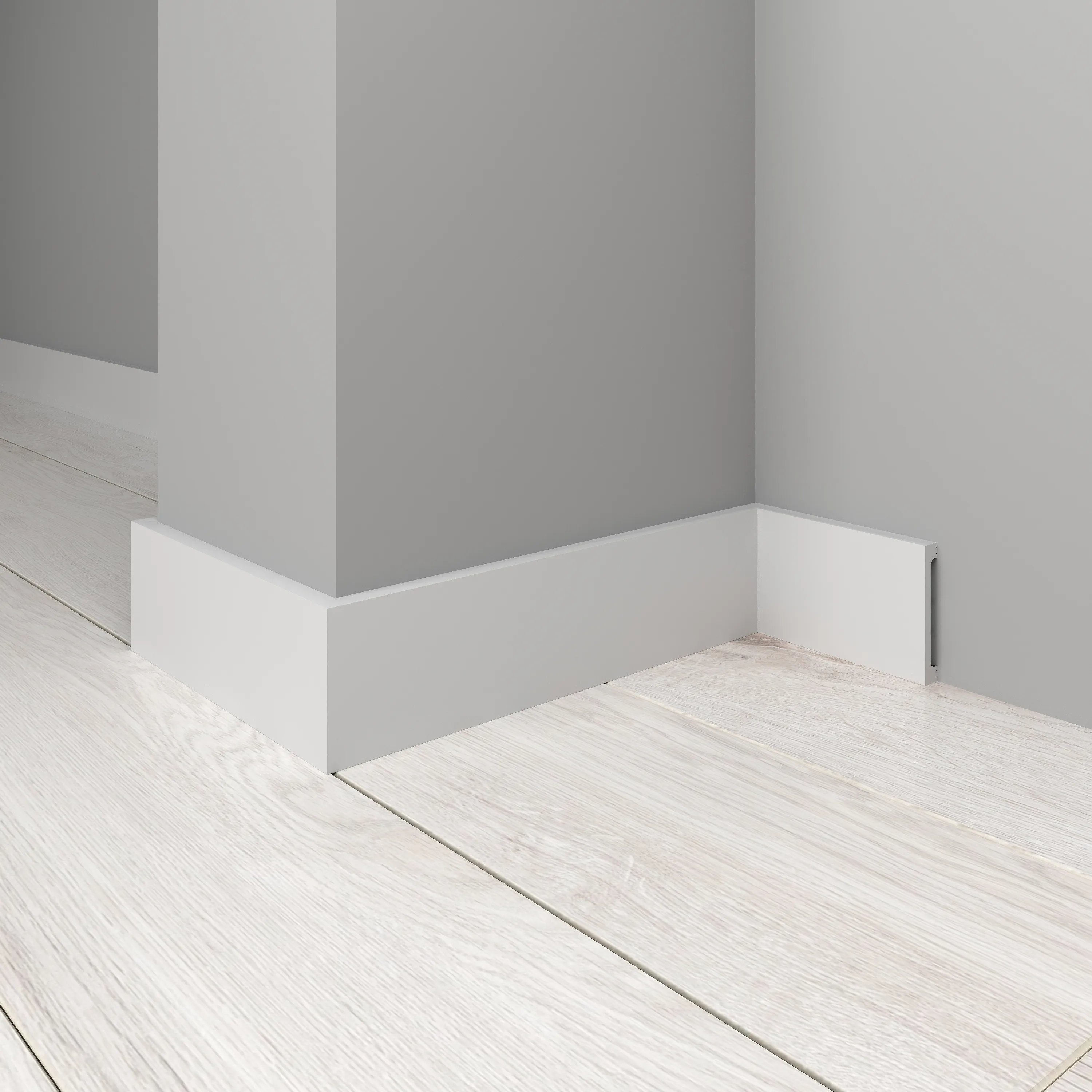 Плинтус Decor-Dizayn 708-115 2400×80×13 фото в интерьере