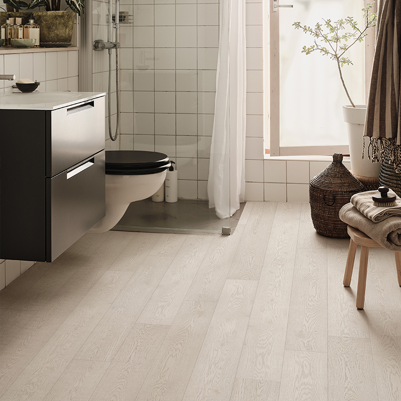 Ламинат Pergo Uppsala Pro Дуб Белоствольный L1249-08591 1200×190×8 фото в интерьере