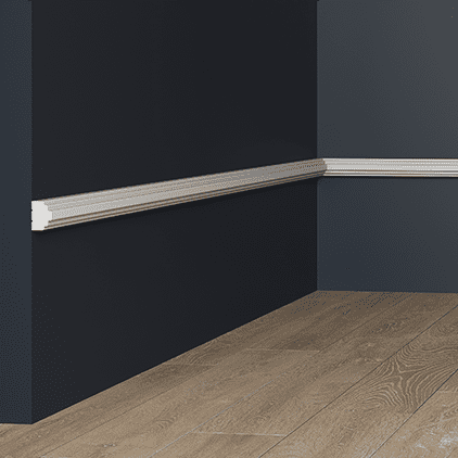 Молдинг под покраску Европласт 6.51.810 2000×21×15 фото в интерьере