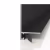 Микроплинтус алюминиевый Decaro ML15A Black 2000×26×15
