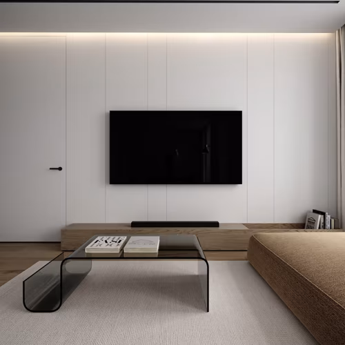 Профиль алюминиевый теневой разделительный Decaro D009.3A Black черный 3000×7×7,5