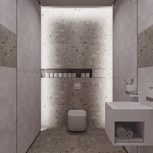 Профиль алюминиевый теневой разделительный Decaro D009.3A Black черный 3000×7×7,5