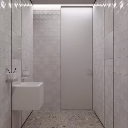 Профиль алюминиевый теневой разделительный Decaro D009A Black черный 3000×5×10