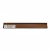 Уплотнитель для плинтуса МДФ TeckWood Янтарный RAL 8003, 9 м