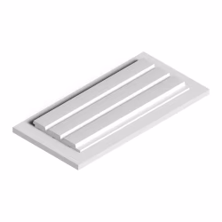 Стеновая панель под покраску Hiwood LV124 LONG NP 3000×120×12