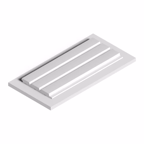 Стеновая панель под покраску Hiwood LV124 LONG NP 3000×120×12