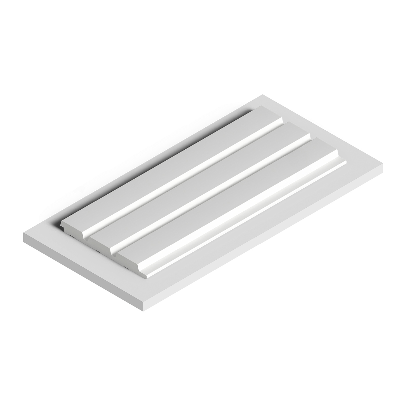 Стеновая панель под покраску Hiwood LV124 LONG NP 3000×120×12