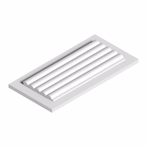 Стеновая панель под покраску Hiwood LV135 LONG NP 3000×120×12