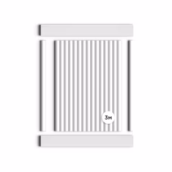 Стеновая панель под покраску Hiwood LV135 LONG NP 3000×120×12