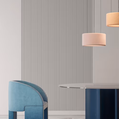 Стеновая панель под покраску Hiwood LV136 LONG NP 3000×120×12