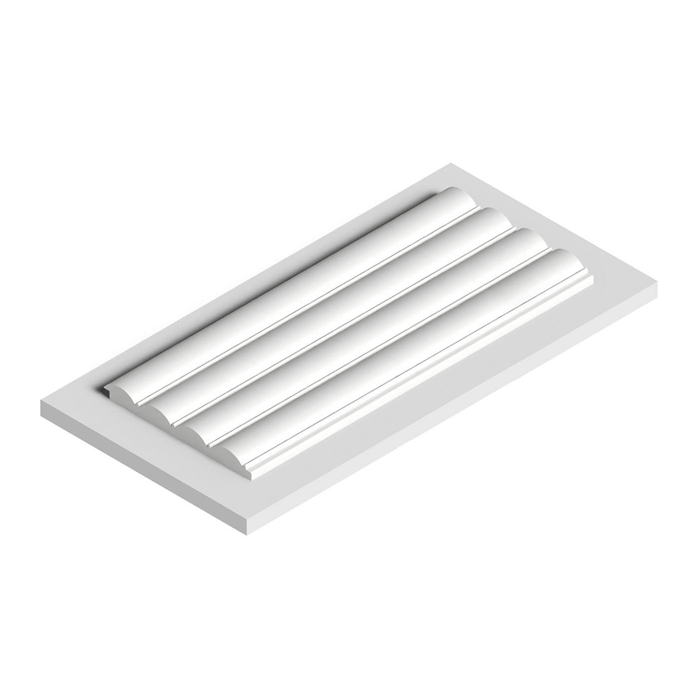 Стеновая панель под покраску Hiwood LV137 LONG NP 3000×120×12