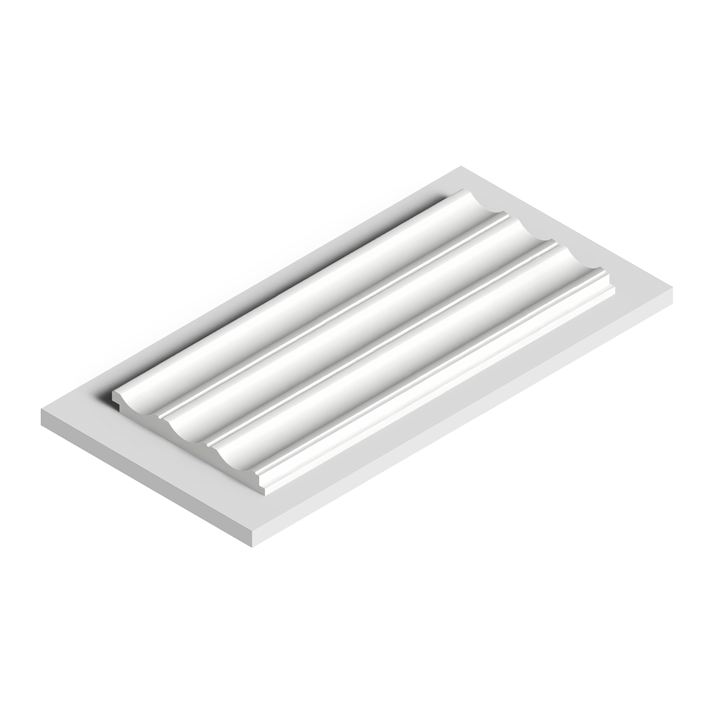 Стеновая панель под покраску Hiwood LV138 LONG NP 3000×120×12