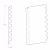 Стеновая панель под покраску Hiwood LV129 LONG NP 3000×120×11