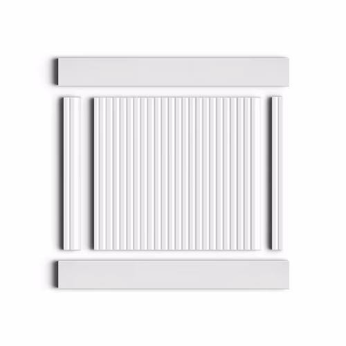 Стеновая панель под покраску Hiwood LV129 LONG NP 3000×120×11