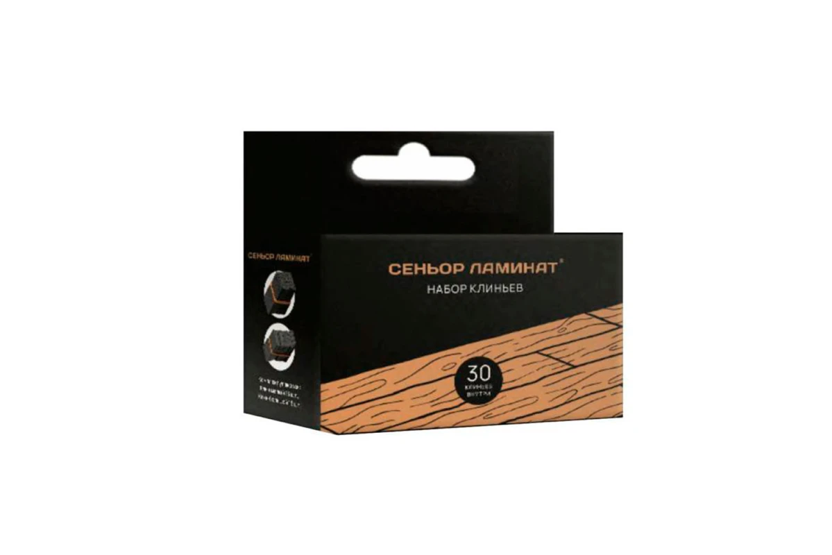 Набор клиньев Vinilam Сеньор Ламинат для укладки напольных покрытий, 30 шт