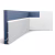 Плинтус дюрополимерный под покраску Orac Decor SX212 2000×170×13