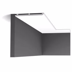 Плинтус дюрополимерный под покраску Orac Decor SX212 2000×170×13