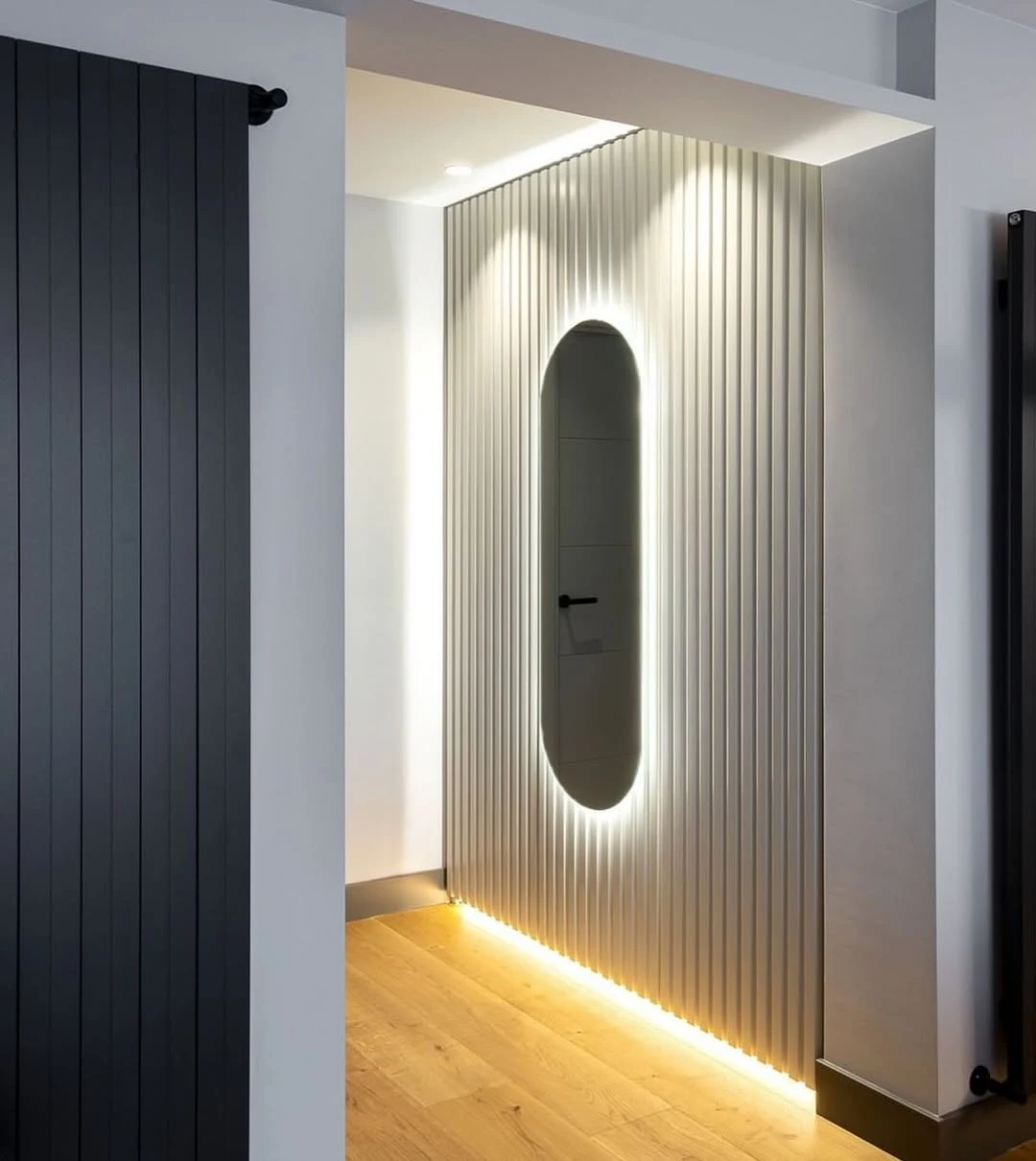 Стеновая панель под покраску Orac Decor Clavier WX214 2600×252×15,7 фото в интерьере