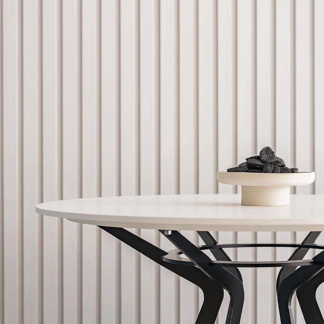 Стеновая панель под покраску Orac Decor Clavier WX214 2600×252×15,7 фото в интерьере