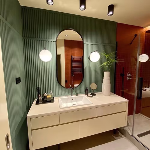 Стеновая панель под покраску Orac Decor Flute XL WX218 2600×253×17,3