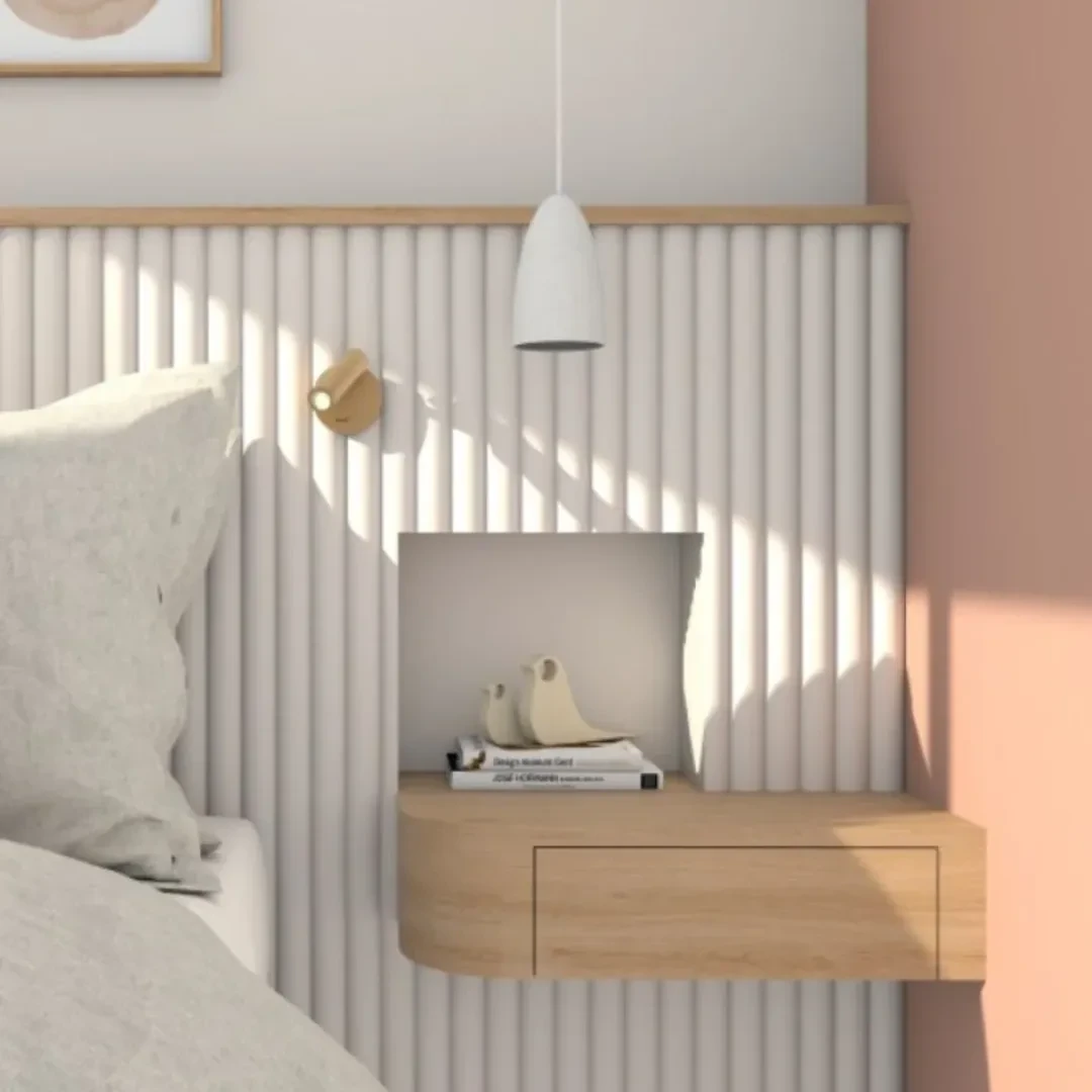 Стеновая панель под покраску Orac Decor Flute XL WX218 2600×253×17,3 фото в интерьере