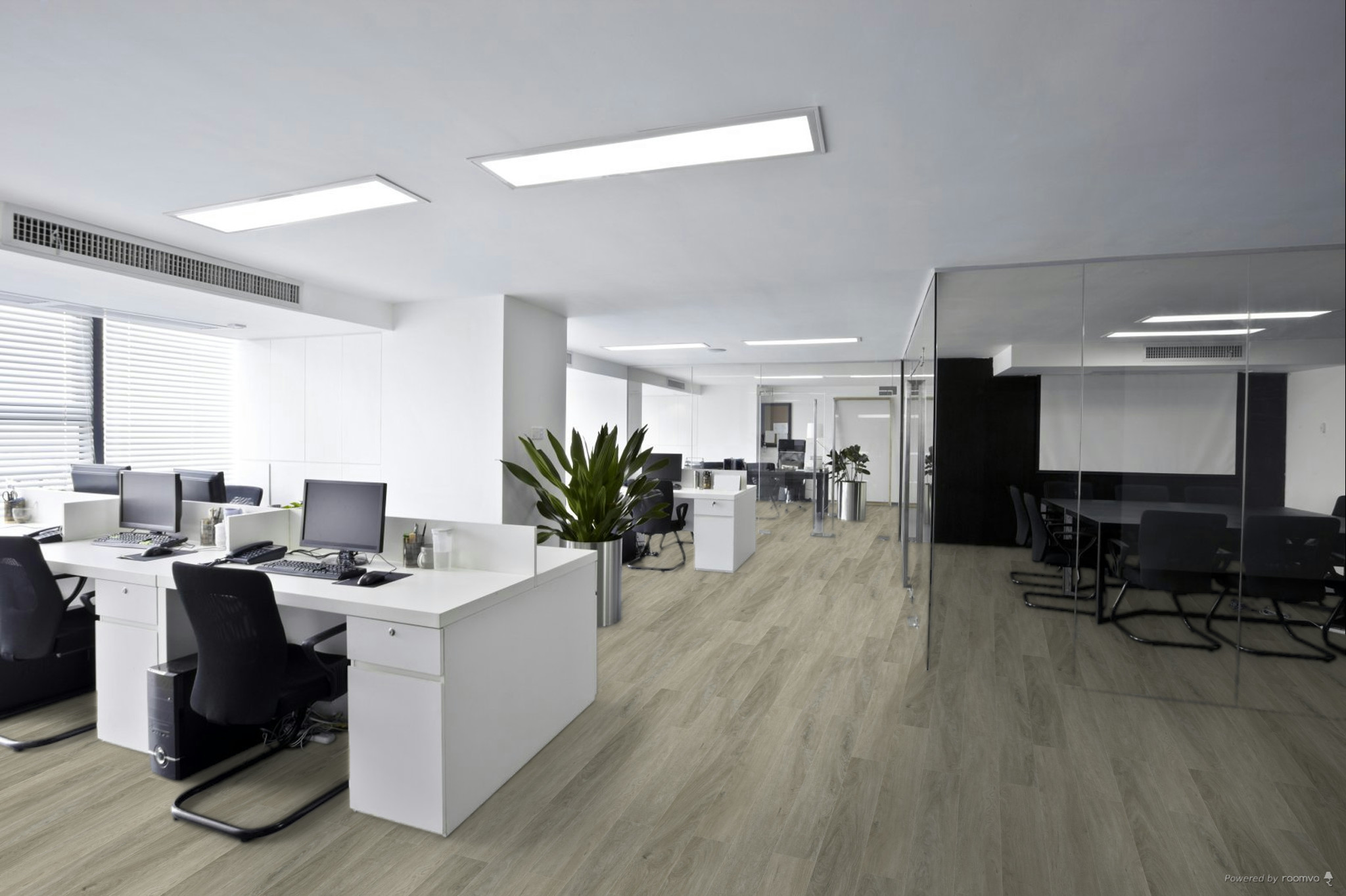 Кварцвиниловая плитка Fargo клеевая Comfort LVT Дуб Портофино 20-9118-04 1227×152×2,5 фото в интерьере