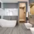 Кварцвиниловая плитка Fargo клеевая Comfort LVT Дуб Лондонский Туман 20-81996-14 1227×152×2,5 фото в интерьере