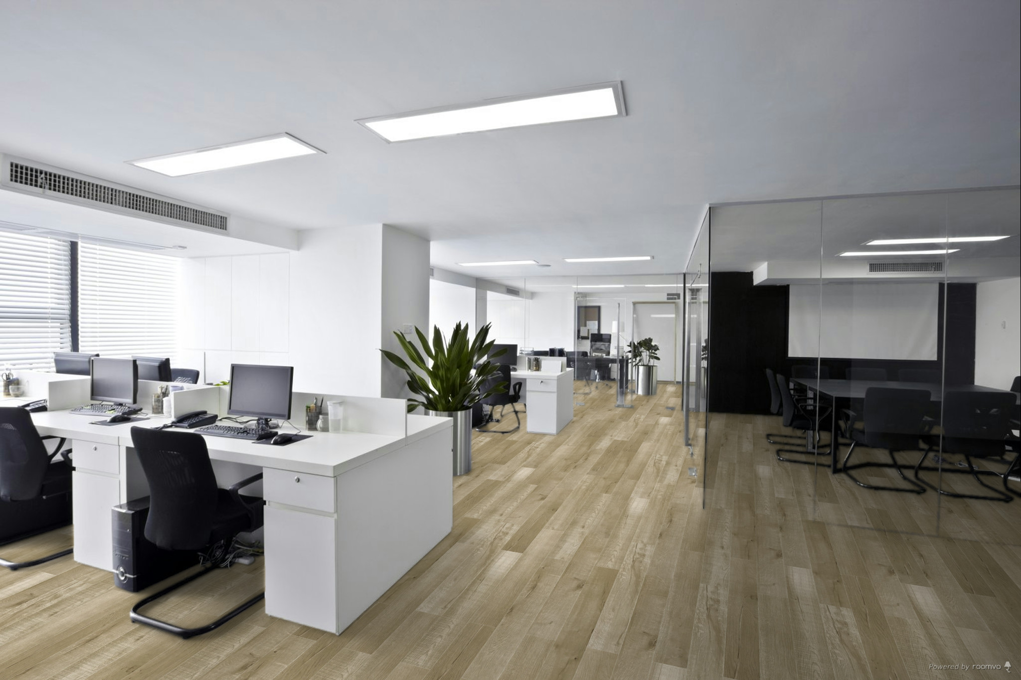 Кварцвиниловая плитка Fargo клеевая Comfort LVT Дуб Марракеш 20-81996-10 1227×152×2,5 фото в интерьере