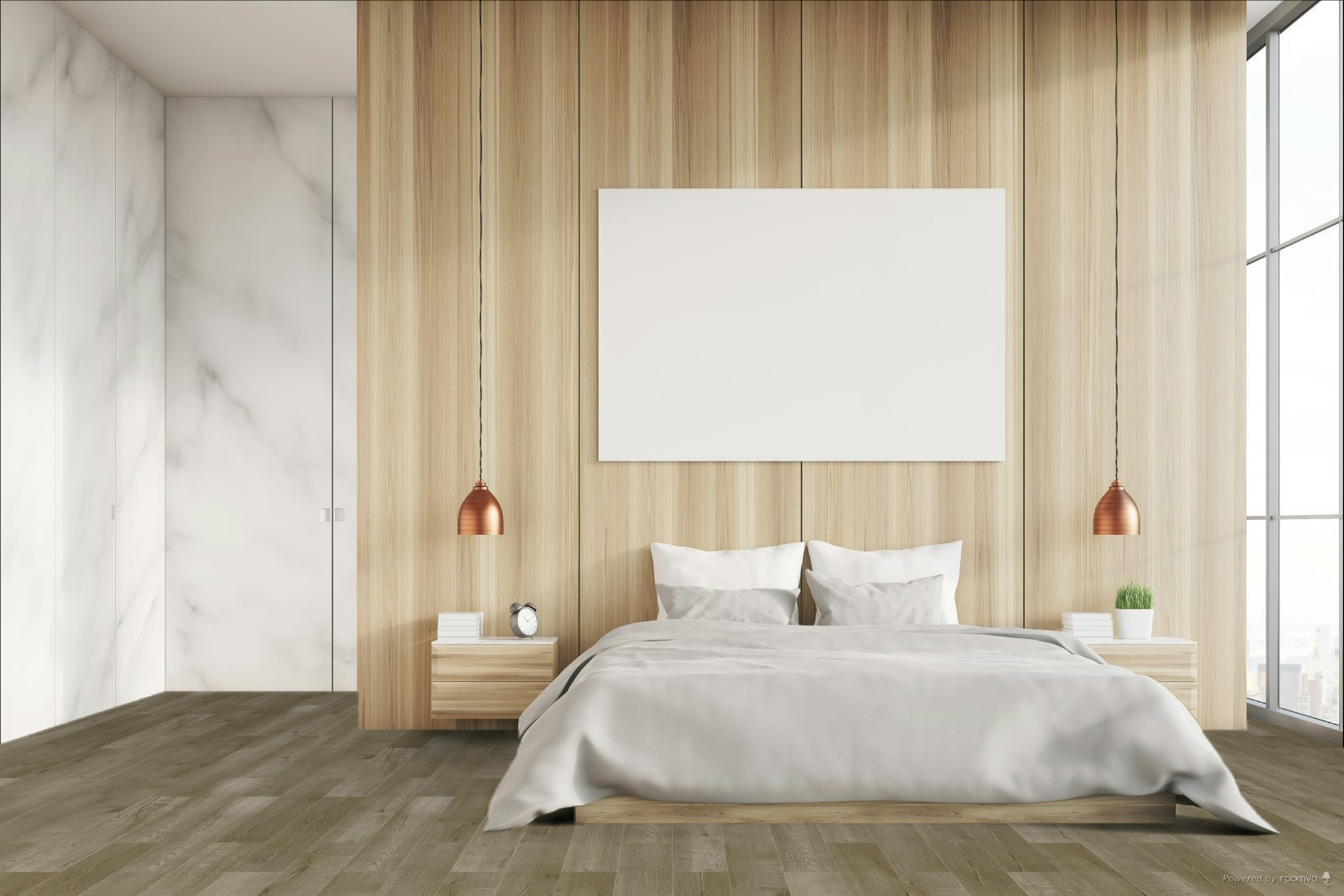 Кварцвиниловая плитка Fargo клеевая Comfort LVT Дуб Марракеш 20-81996-10 1227×152×2,5 фото в интерьере