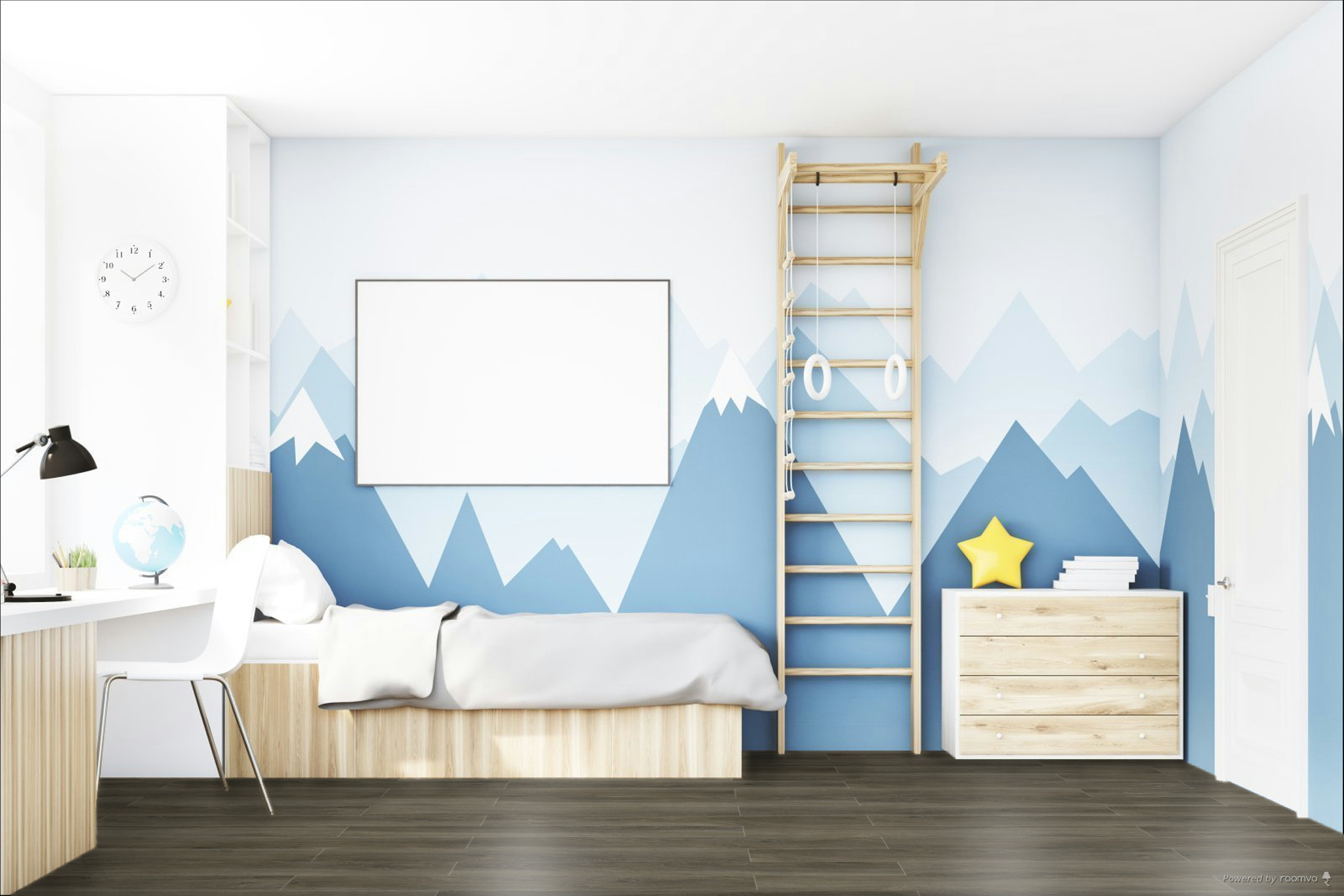 Кварцвиниловая плитка Fargo клеевая Comfort LVT Дуб Лима 20-7359-104 1227×152×2,5 фото в интерьере