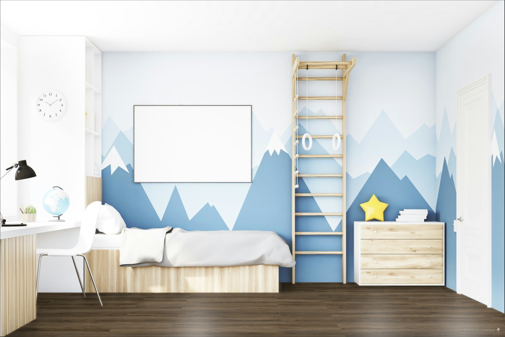 Кварцвиниловая плитка Fargo клеевая Comfort LVT Дуб Бронкс 20-7359-04 1227×152×2,5 фото в интерьере