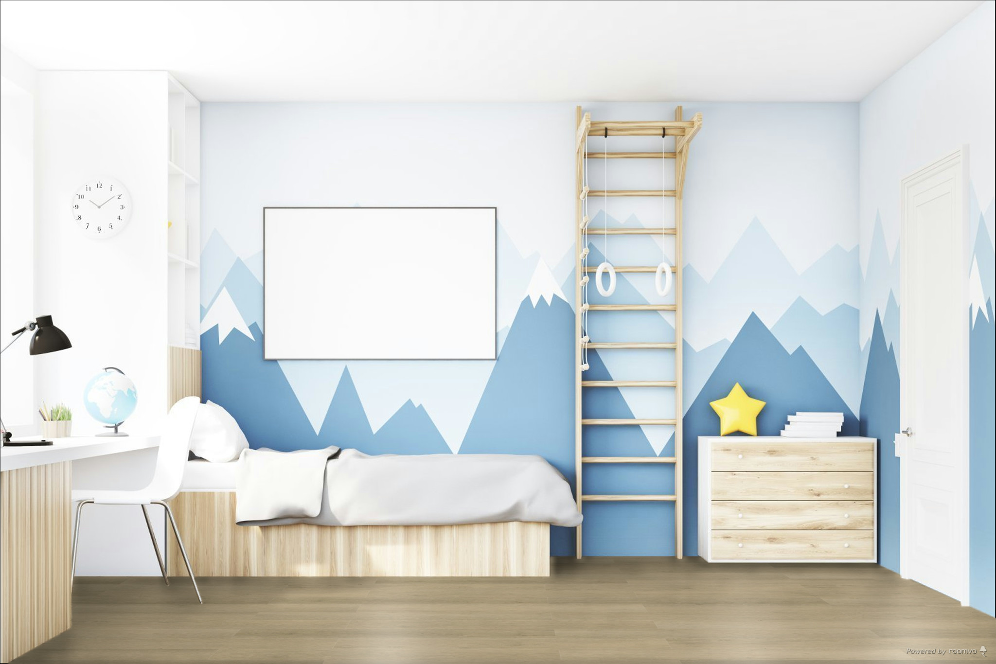 Кварцвиниловая плитка Fargo клеевая Comfort LVT Дуб Антик 20-46235-02 1227×152×2,5 фото в интерьере