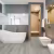 Кварцвиниловая плитка Fargo клеевая Comfort LVT Дуб Аспен 20-31531-04 1227×152×2,5 фото в интерьере