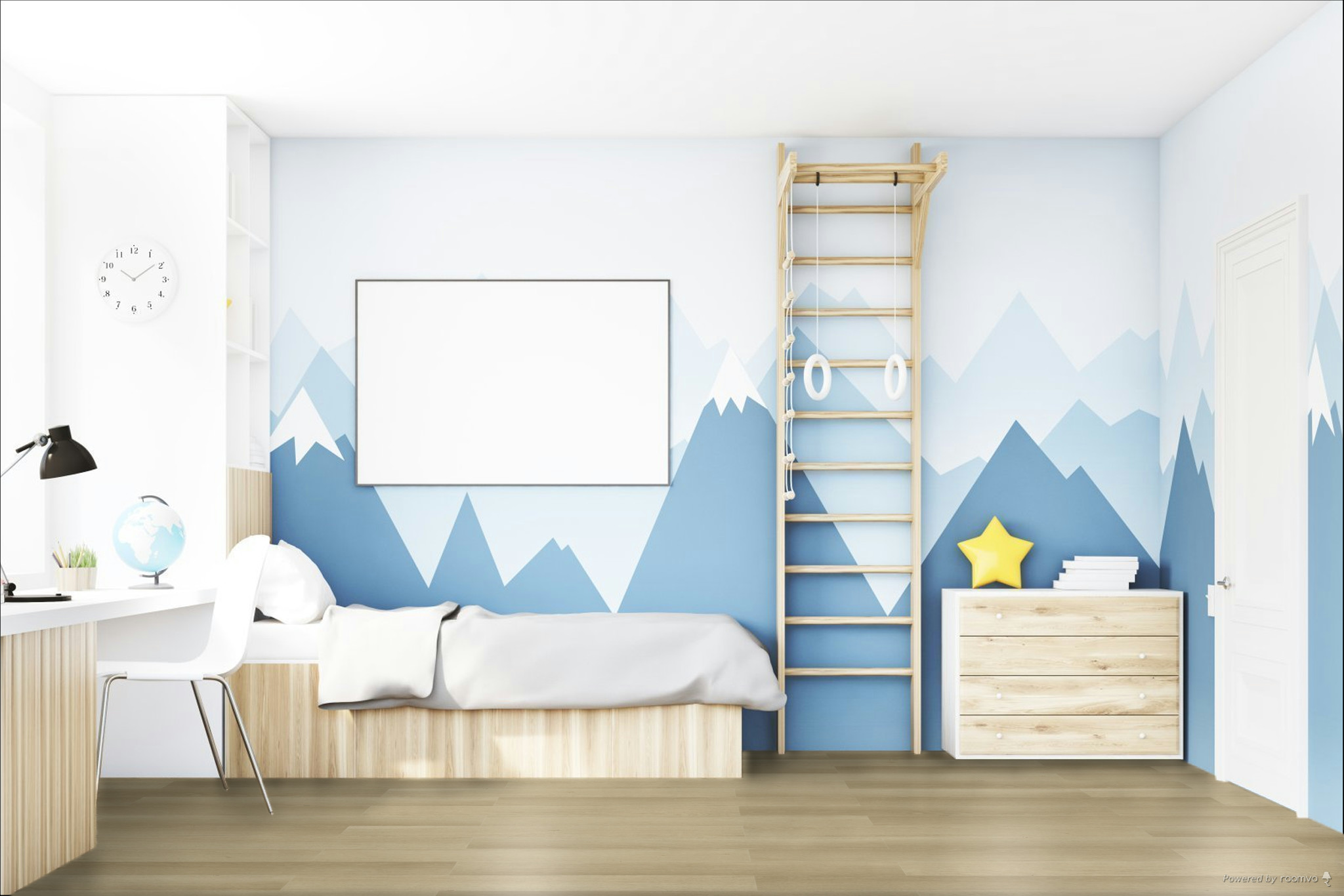 Кварцвиниловая плитка Fargo клеевая Comfort LVT Дуб Самуи 20-201052-02 1227×152×2,5 фото в интерьере