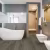 Кварцвиниловая плитка Fargo клеевая Comfort LVT Дуб Мак-Кинли 20-16092-79 1227×152×2,5 фото в интерьере
